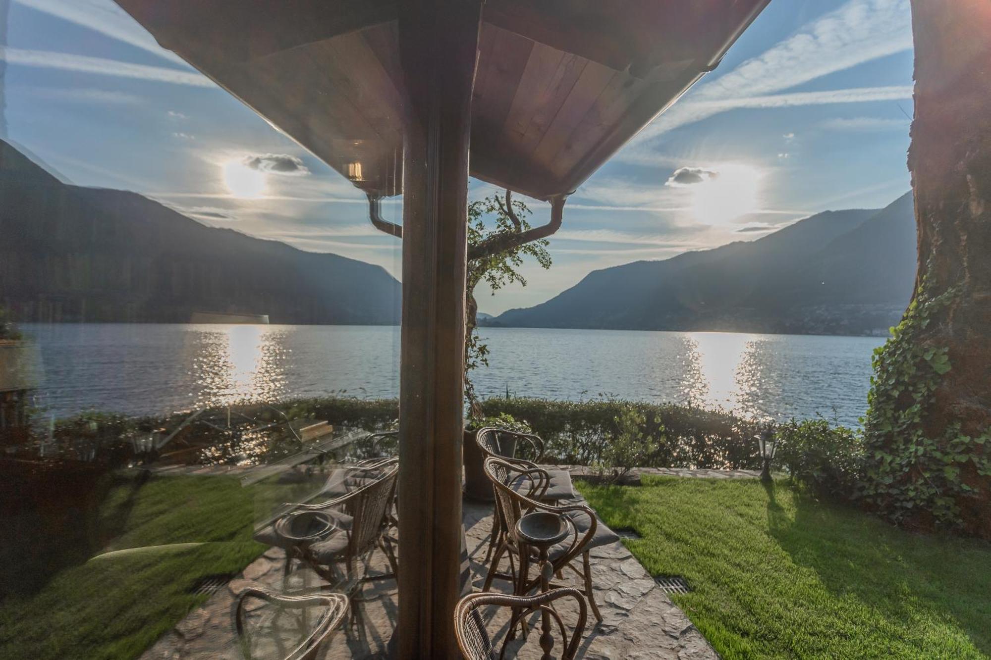 The Writer'S Nest Waterfront Villa By Rent All Como Faggeto Lario Eksteriør billede