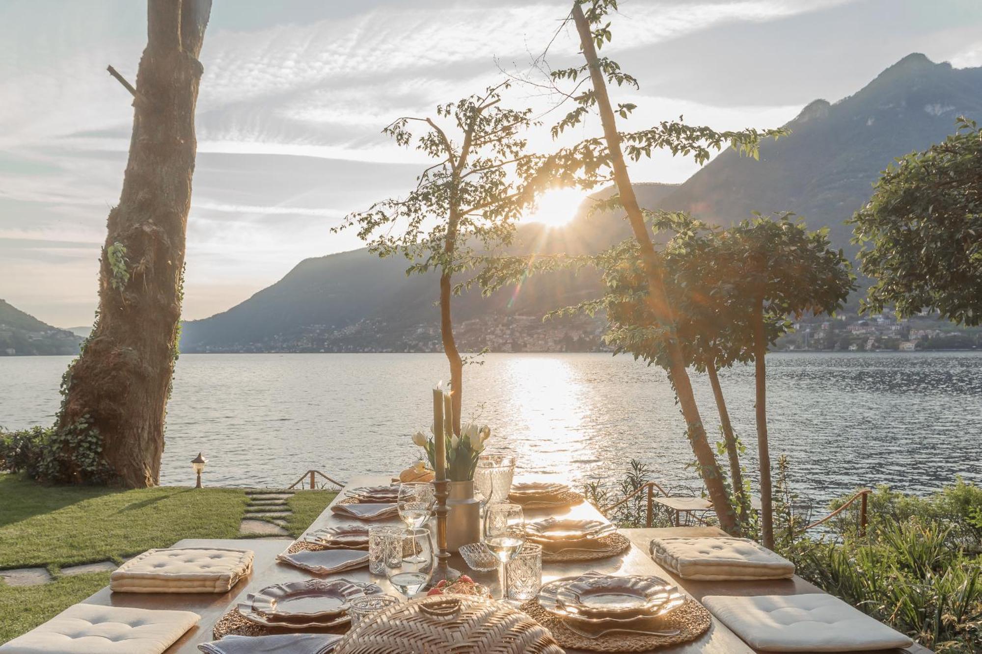 The Writer'S Nest Waterfront Villa By Rent All Como Faggeto Lario Eksteriør billede