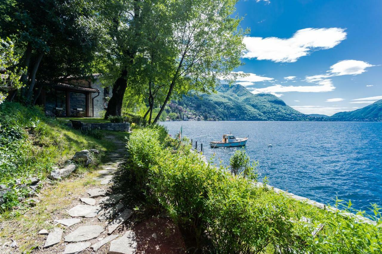 The Writer'S Nest Waterfront Villa By Rent All Como Faggeto Lario Eksteriør billede