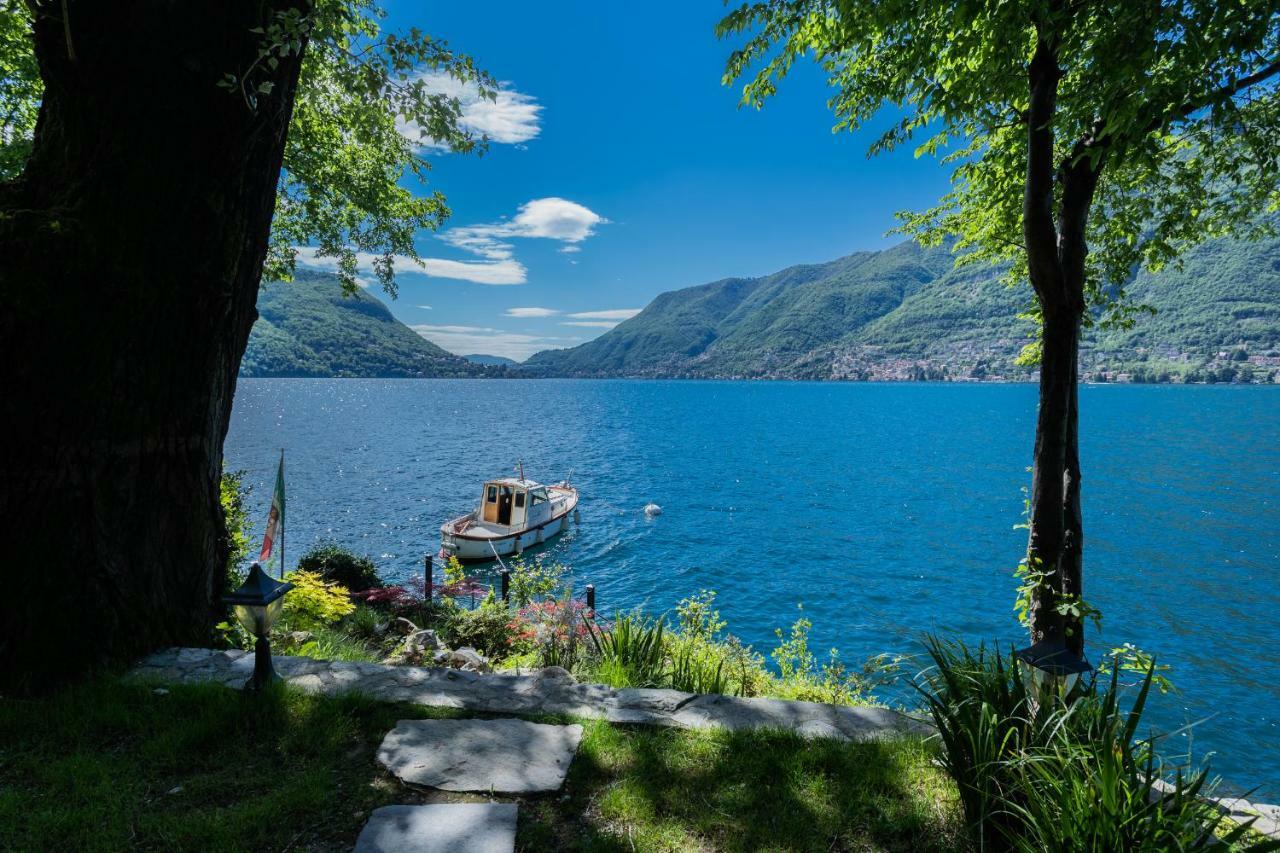 The Writer'S Nest Waterfront Villa By Rent All Como Faggeto Lario Eksteriør billede